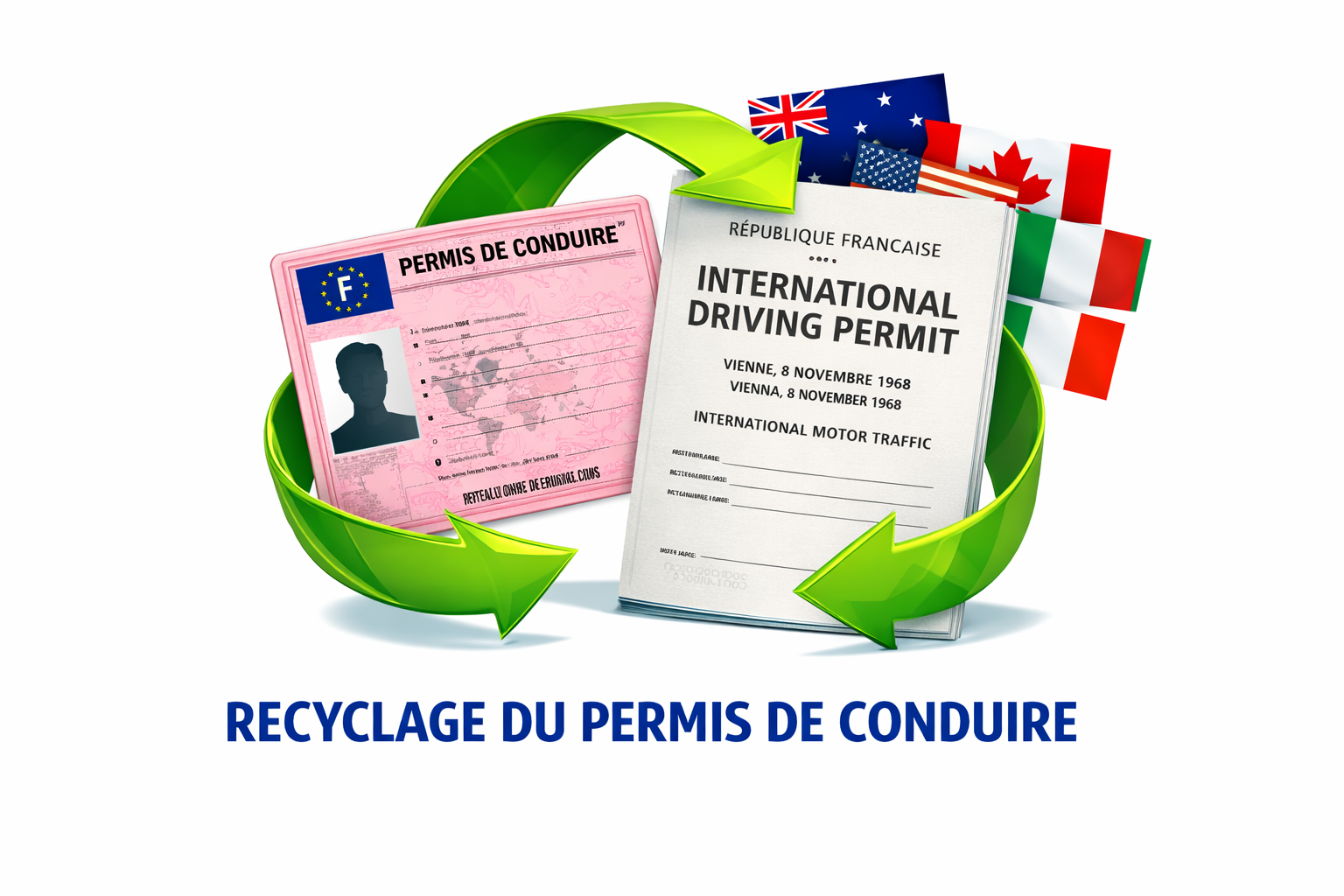 Recyclage de conduite